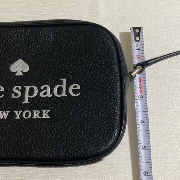 KATE SPADE Women's Rectangular Full Pebble Grain Leather Crossbody Handbag - Picture 8 of 9